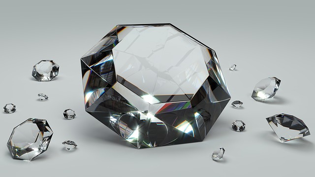 broušené diamanty